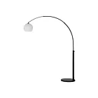 Renwil LPF3158 Pura 40W Powder Coated Matte Black Floor Lamp