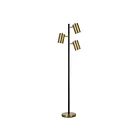 Renwil LPF3171 Meandros 40W Powder Coated Matte Black Floor Lamp