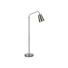 Renwil LPF3173 Norwich 60W Plated Brushed Nickel Floor Lamp