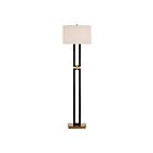 Renwil LPF3186EV Theo 1-Light 150W Powder Coated Matte Black Incandescent/LED Floor Lamp
