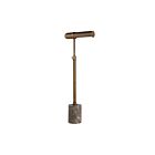 Renwil LPF3196 Gusle 1-Light 40W Dark Antique Brushed Brass Incandescent/LED Floor Lamp