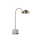 Renwil Volos LPT1212 Antique Brushed Brass 1-Light 40W Table Lamp