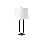 Renwil Alaya LPT1221 Matte Black 1-Light 100W Table Lamp