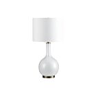Renwil Siana LPT1247 Glossy White 1-Light 100W Table Lamp