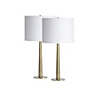 Renwil Sarai LPT1253-SET2 Antique Brushed Brass 2-Lights 200W Table Lamp-Set