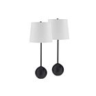 Renwil Bangor LPT1266-SET2 Powder Coated Matte Black 60W Table Lamp