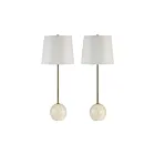 Renwil LPT1289-SET2 Davide 60W Cream Table Lamp (Set of 2)
