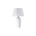 Renwil LPT1298 Katya 60W Textured Matte White Table Lamp