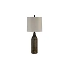 Renwil LPT1318 Azzurra 150W Painted Dark Brown Table Lamp