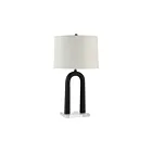 Renwil LPT1349 Pisa 150W Painted Matte Black Table Lamp