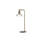 Renwil LPT1365 Samos 1-Light 40W Plated Antique Brushed Brass Incandescent/LED Table Lamp
