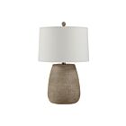 Renwil LPT1378EV Optima 1-Light 150W Hand Painted Faux Ribbed Stone Incandescent/LED Table Lamp