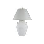 Renwil LPT1381EV Aloria 1-Light 150W Hand Painted Off-White Incandescent/LED Table Lamp