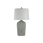 Renwil LPT1384EV Aurelle 1-Light 150W Hand Painted Grey Rock Incandescent/LED Table Lamp