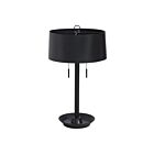 Renwil LPT1450EV Hems 1-Light 40W Powder Coated Matte Black Incandescent/LED Table Lamp