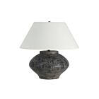 Renwil LPT1452 Patina 1-Light 15W Distressed Charcoal & Beige LED Table Lamp