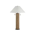 Renwil LPT1463EV Pino 9W Carved Brown Oak LED Table Lamp