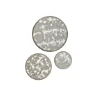 Renwil MT1499 Shire Antique Silver Vanity Mirror (Set of 3)