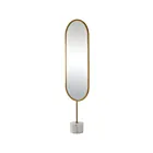 Renwil MT2341 Taio Antique Brass Painted Floor Mirror