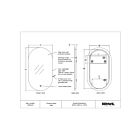 Renwil MT2412 25W LED Mirror
