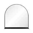 Renwil MT2424 Wearstley Black Powder Coated Vanity Mirror