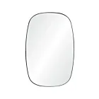 Renwil MT2449 Bergen Matte Black Powder Coated Vanity Mirror