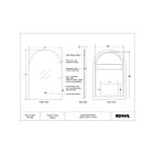Renwil MT2486 LED Mirror