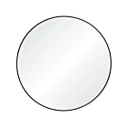 Renwil MT2527 Posadas Powder Coated Matte Black Vanity Mirror