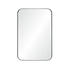 Renwil MT2533 Glencoe Powder Coated Matte Black Vanity Mirror