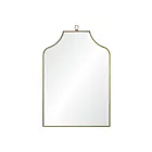 Renwil MT2547 Calliope Plated Antique Brushed Brass Vanity Mirror