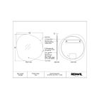 Renwil MT2568 LED Mirror CCT Selectable