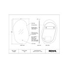 Renwil MT2569 LED Mirror CCT Selectable