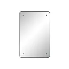 Renwil MT2613 Aine Powder Coated Matte Black Vanity Mirror