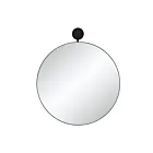 Renwil MT2681 Adamas Powder Coated Matte Black Vanity Mirror