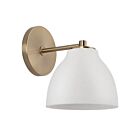 Renwil Mazia WS138 Burnished Brass 40W Wall Sconce