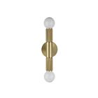 Renwil Tovi WS150 2-Lights 80W Plated Burnished Brass Wall Sconce