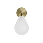 Renwil Luna WS152 1-Light 4W Plated Burnished Brass Wall Sconce