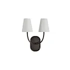 Renwil WS157 Megara 40W Plated Dark Bronze LED Wall Sconce