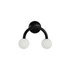 Renwil WS171 Santo 2-Lights 3.5W Powder Coated Matte Black LED Indoor Wall Light