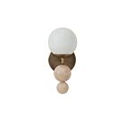 Renwil WS183 Celestia 1-Light 5W Plated Matte Antique Brass LED Wall Lamp