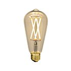 Renwil LB008-3 6W ST64 LED Ceramic Filament Lamp 3-Pk