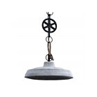 Renwil Watt LPC4049 Iron - Black Powder Coated  40W Ceiling Fixture