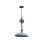 Renwil Watt LPC4049 Iron - Black Powder Coated  40W Ceiling Fixture
