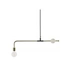 Renwil Fairfax LPC4157 Antique Brass 40W Celling Fixture