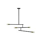 Renwil Tara LPC4255 Steel - Black Powder  100W Ceiling Fixture