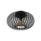 Renwil Ivy LPC4321 Black Powder Coated 60W Ceiling Fixture