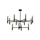 Renwil Springfield LPC4378 Black Powder Coated 40W Ceiling Fixture