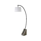 Renwil Weymouth LPF3123 Matte Black Powder Coated 100W Floor Lamp