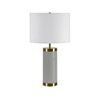 Renwil Kameron LPT1174 Natural Light Grey 100W Table Lamp