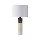 Renwil Kaitlyn LPT1183 White And Black Speckled 100W Table Lamp